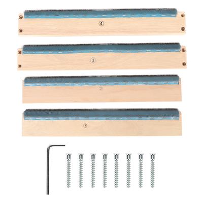 Embroidery Strip Frame 4 Sides 15.7in Wide Stable Sturdy Easy Assembly Rug Hooking Frame with