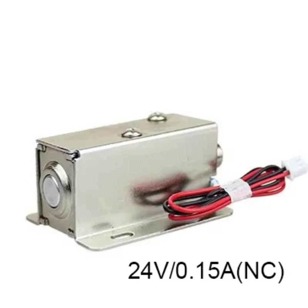 12V oder 24V DC Mini Elektrisches Metall Kleines Riegelschloss Magnetisch für Schublade Spind Schrank