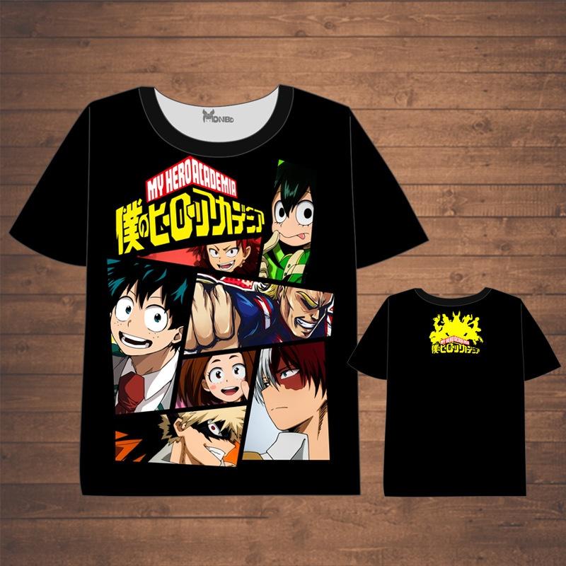 Stylish My Boku No Hero Academia T-shirt Man Women 3d Print With Summer Comfort
