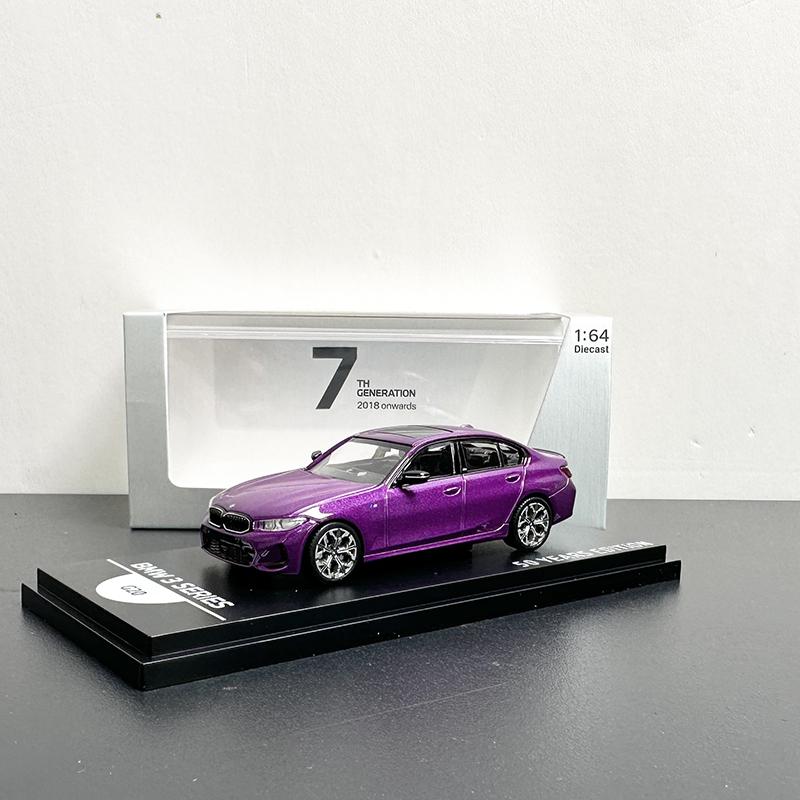 AR BOX Diecast Car 1/64 Scale BMW 3 Series E21 Car Model Alloy BMW E30 Play Vehicles Model Gift Ornament Toys for Boys