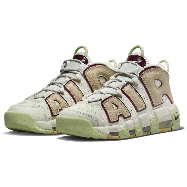 New Nike Air More Uptempo Light Bone Alligator Women's DX8955-001