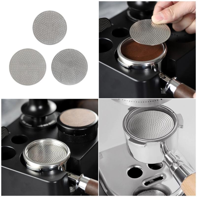 304 Stainless Steel Coffee Filter Fine Mesh Reusable For Espresso Maker Dishwasher Safe Sustainable Coffee Accessories