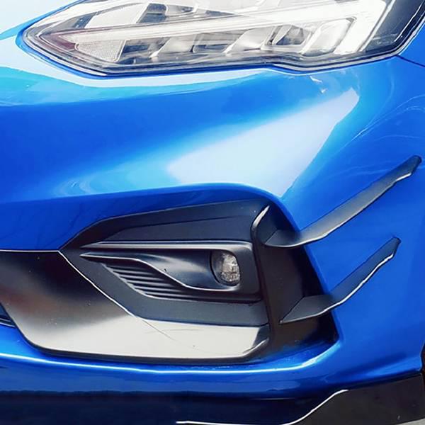 Front Bumper Trim Strips, 4-Piece Set for 2019-2021 Ford Focus Hatchback/Sedan ST-Line