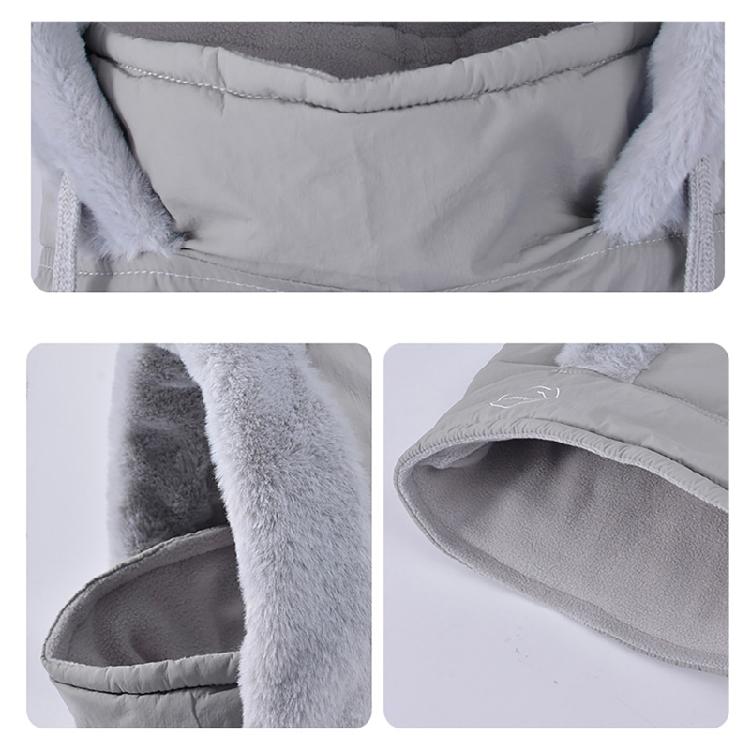 Unisex Warm Hat Neck Gaiter Warm Trapper Hat for Skiing Skateboarding Thick Windproof Ushanka Hat for Cold Weather