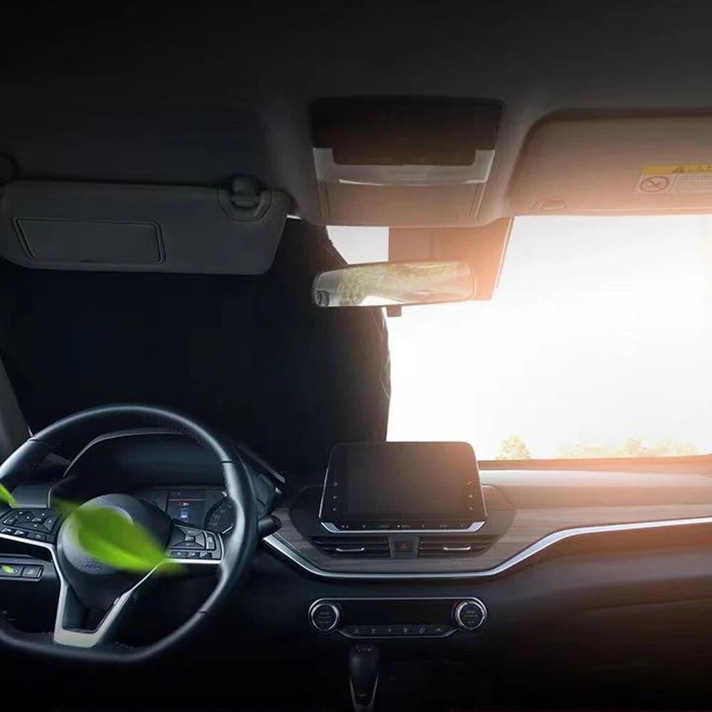 For Tesla Model 3 Y X S Car Front Windshield Sunscreen Window Sunscreen Visor Sun Shade Blocks UV Rays Protection Parasol Coche