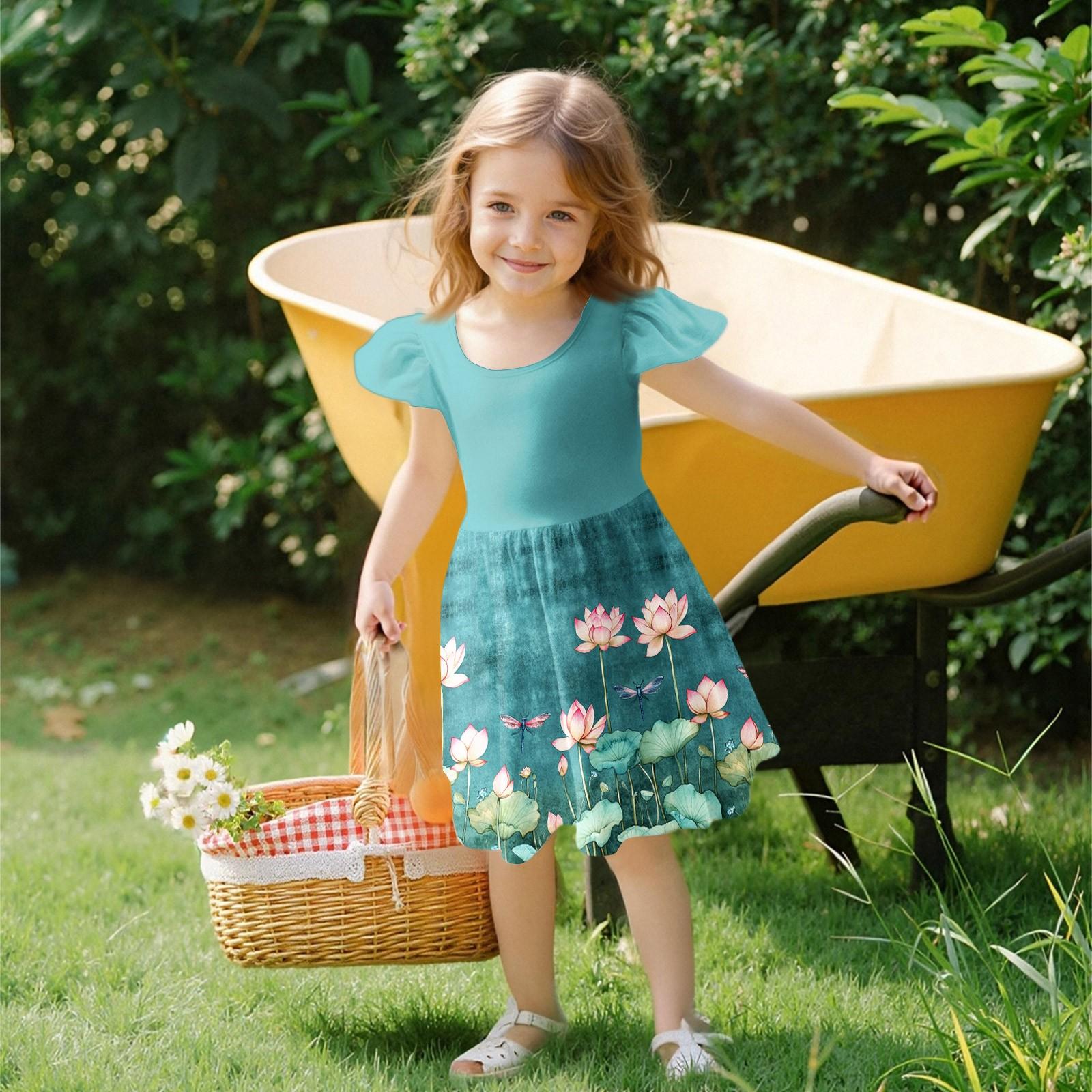 

Девочки Платье с рукавами для малышей Платья Повседневные платья для вечеринок и школ Одежда для девочек 130