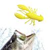 8Pcs Soft Baits Fishing Lures Realistic Looking Vivid Color Mini Size Portable Shrimp Fake Baits Artificial Lures
