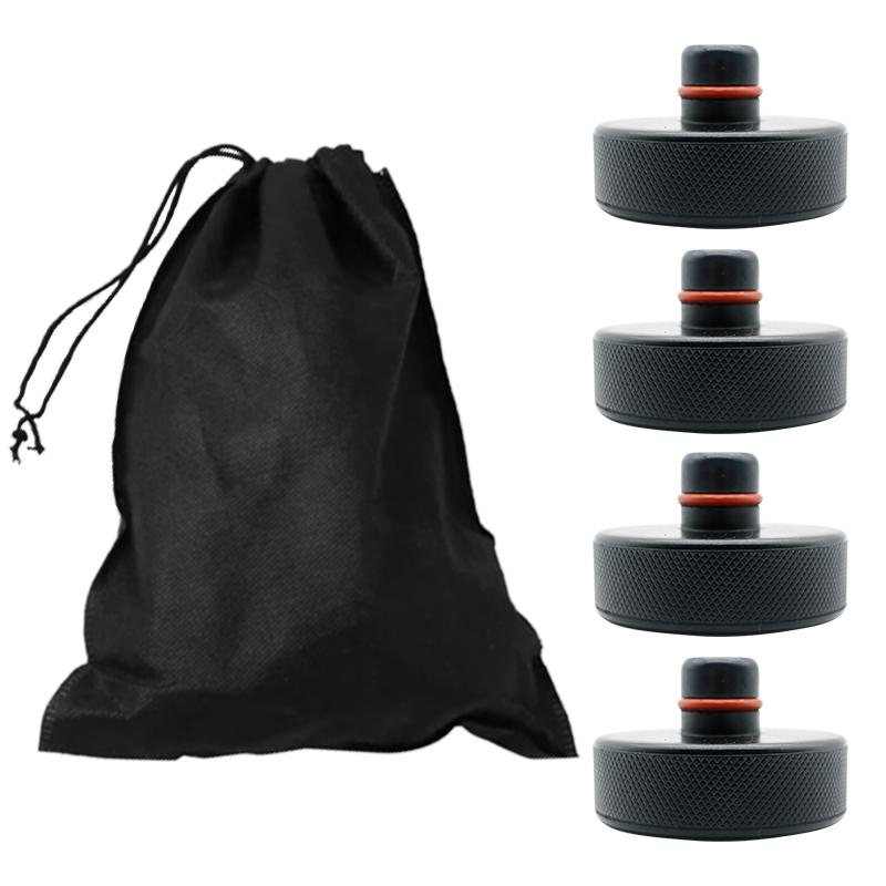 1/4Pcs Jack Pad for Tesla Model 3 S X Y Rubber With Storage Bag-4 Adapter Tool Pack Car Battery and Paint Protection Floor Jack