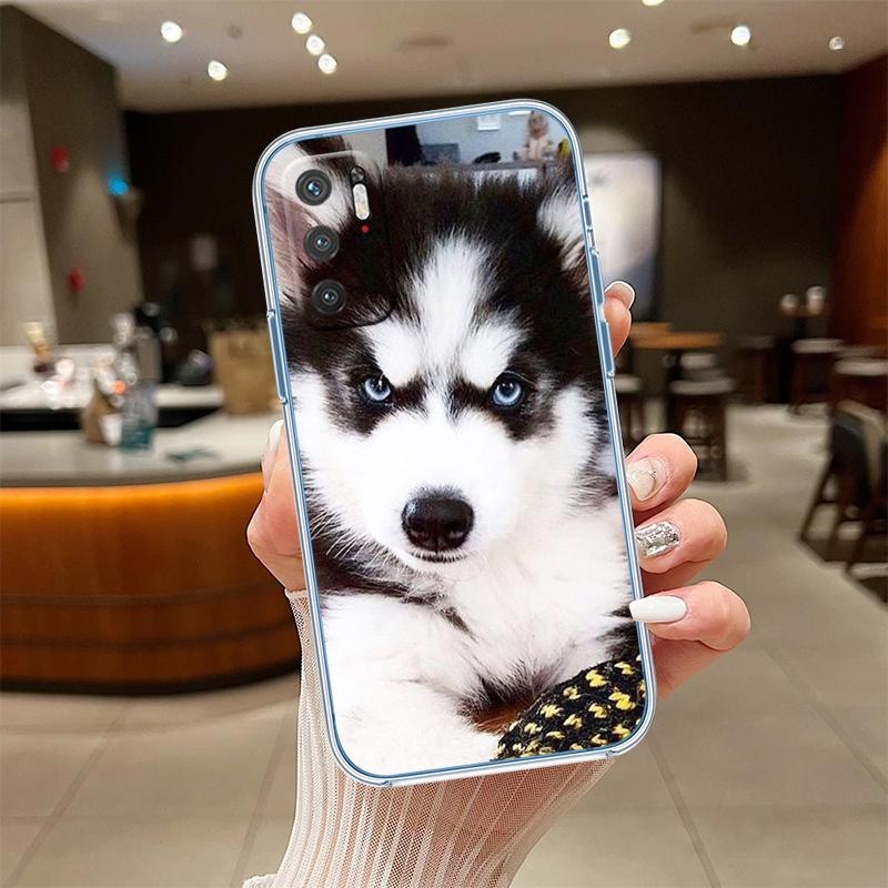 RE36 Husky Puppy Dog Phone Case for Motorola Moto G10 G20 G30 G31 G32 G34 G35 G41 G42 G50 G51 G52 G55 G60 G60S G62 G71 G72 G75