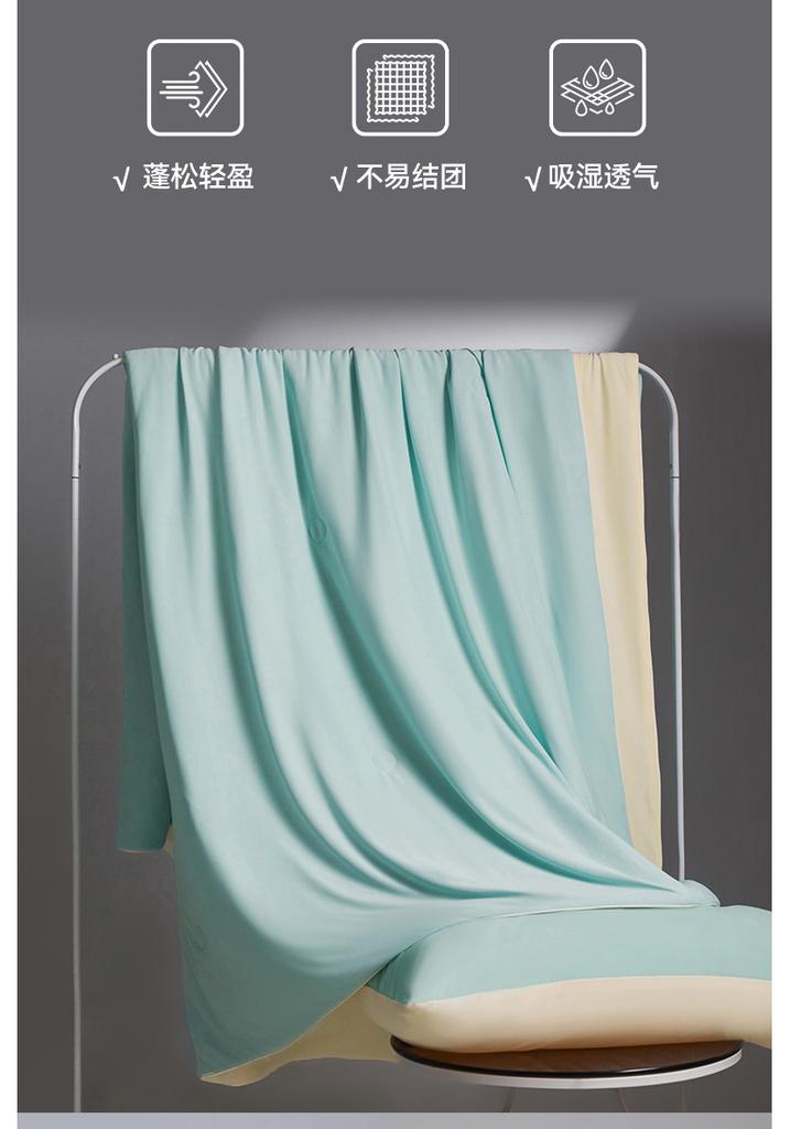 Mei Yun Ge 7A Antibacterial 100% Nylon Ice Silk Cool Feeling Summer Blanket