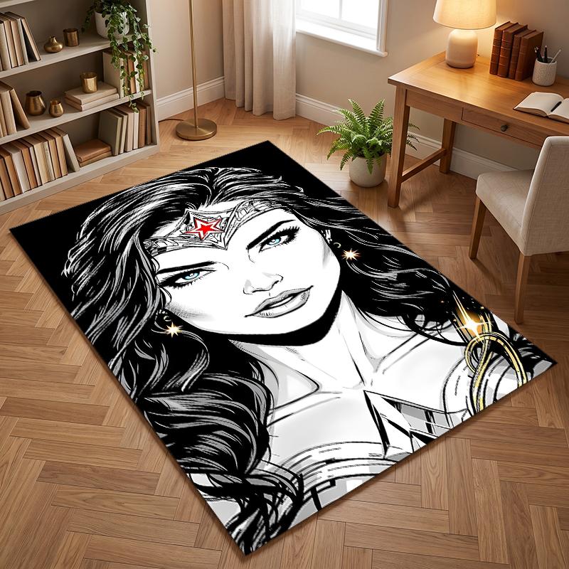 Wonder Woman (1) Office carpets suitable for living rooms bedrooms offices and kitchens a gift for modern home decor