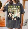Felix Stray Kids Vintage Bootleg Men's T-Shirt, Retro 90s Kpop Graphic Apparel
