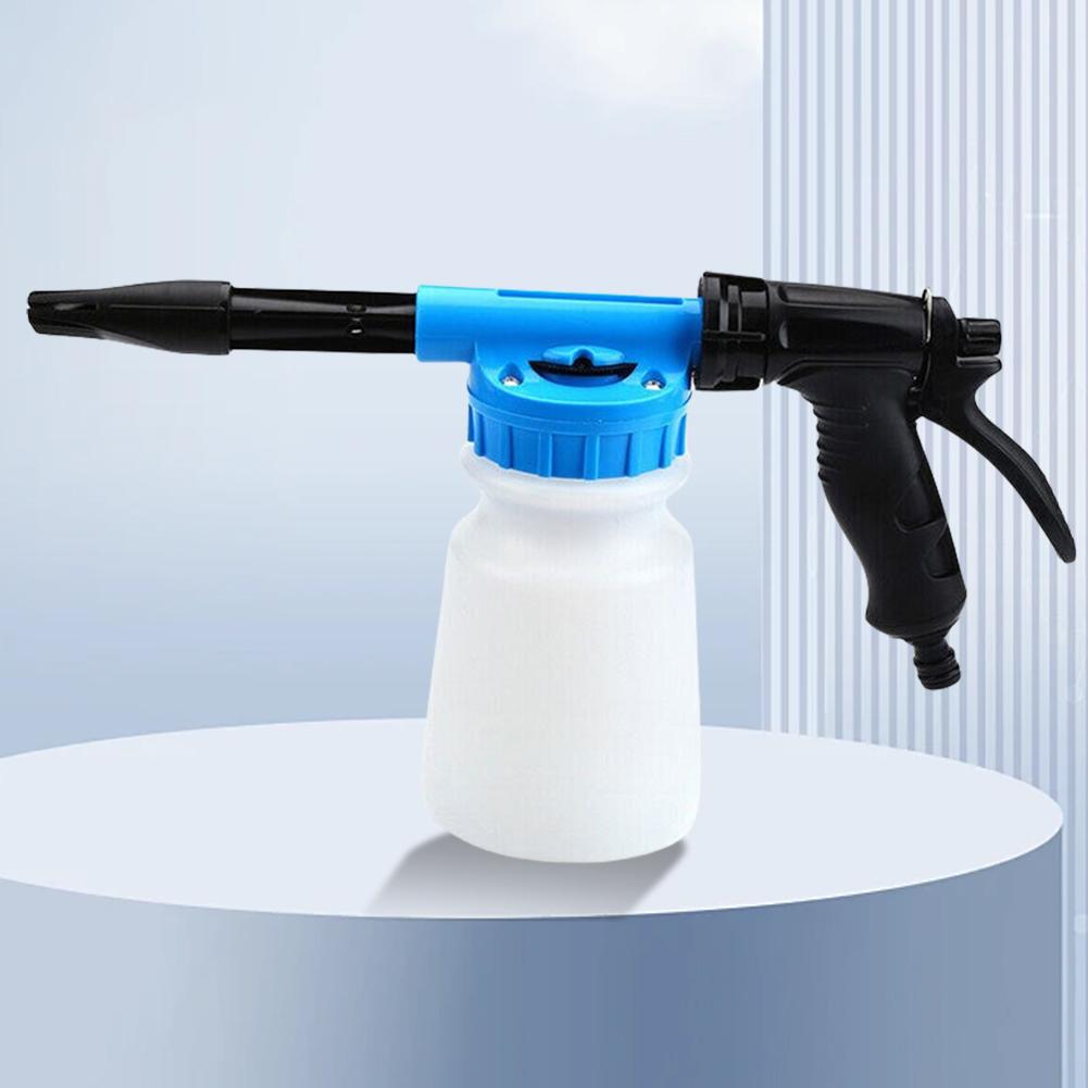 1L Car Foam Sprayer Adjustable Garden Hose Spray Foam Gun Foaming Car Wash Sprayer Hose Wash Sprayer Car Accessories for Men