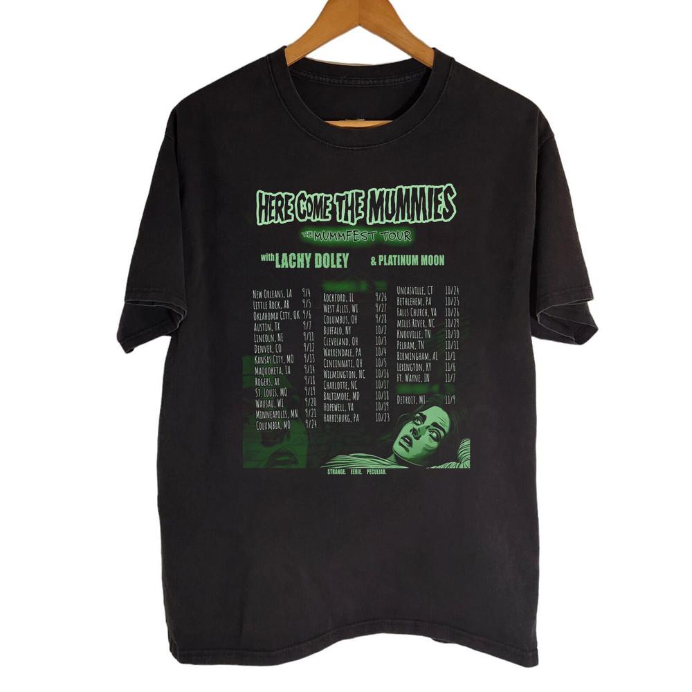 Here Come The Mummies The Mummfest Tour 2025 s S-5XL AD446 Unisex T-Shirt M