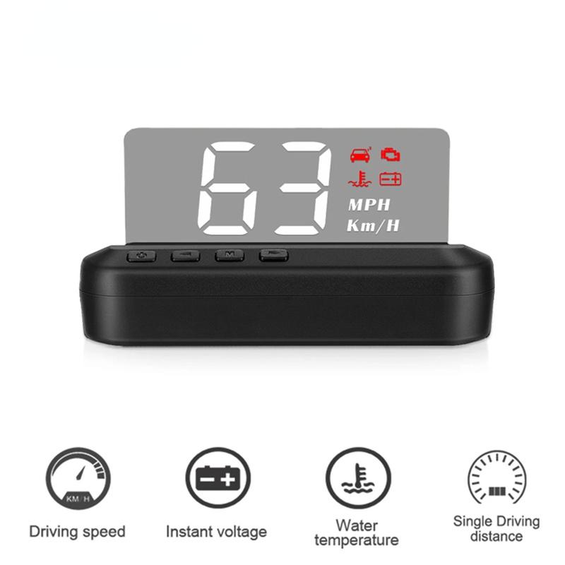 Auto GPS Head-Up Display Car Electronics HUD Projector Display Digital Car Speedometer Accessories for All Cars