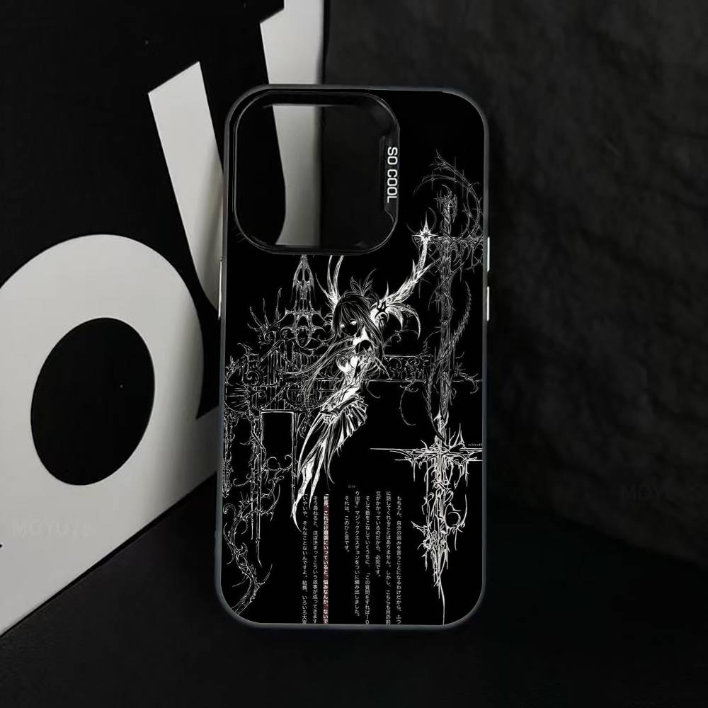

G-Готичний Кібер Сигіл Чохол для Телефону Для iPhone 17,16,15,14,13,12,11 Plus,Pro Max,XS,Кольоровий Сріблясто-Чорний Чохол iPhone11PROMAX