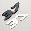 3D Metal Red Chrome 5.0 High Performance 3.7 Logo Car Rear Trunk Stickers Front S8Grille Badge Emblem For Ford Mustang Accessories