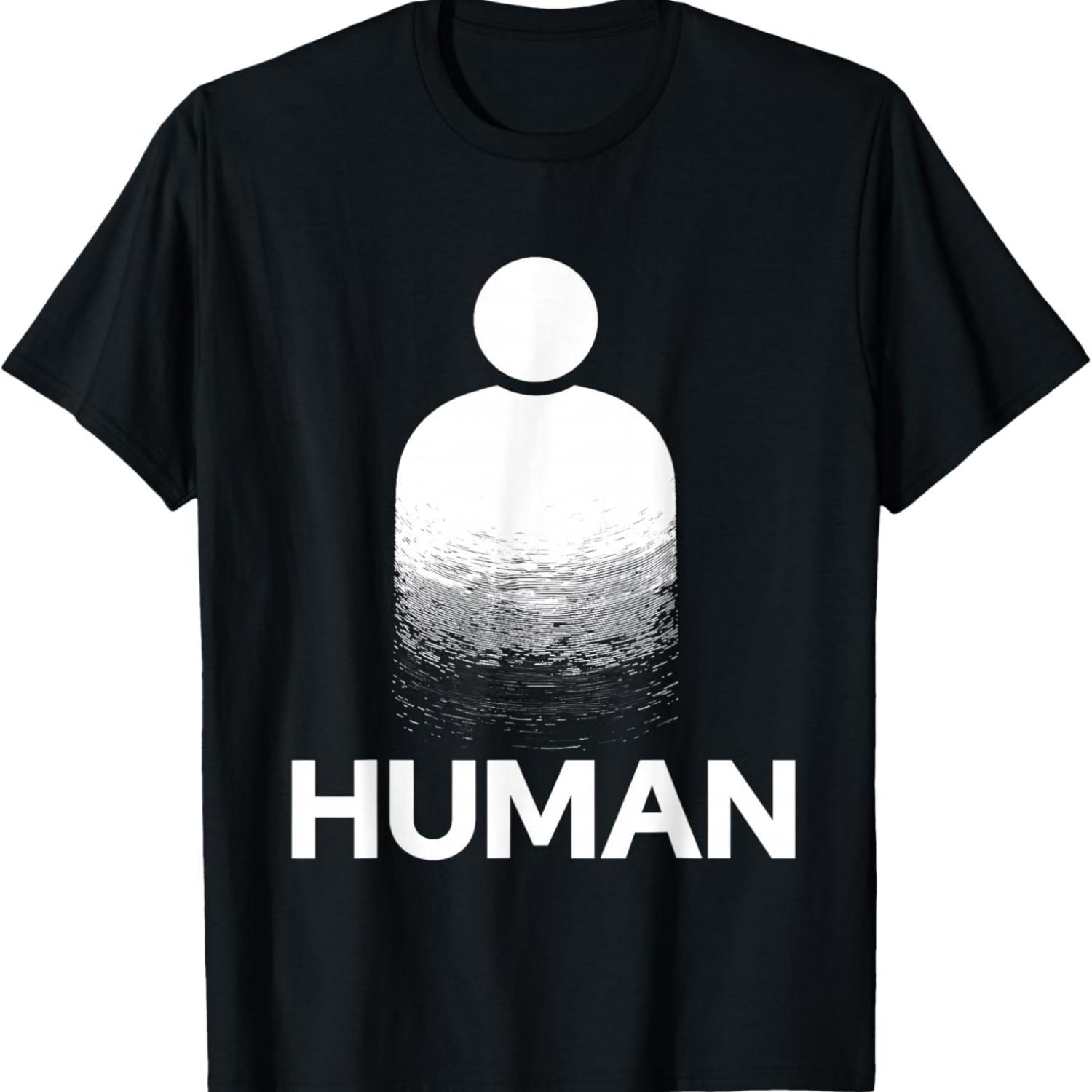 

Cyberpunk Futuristic Hu Symbol Algorithm T-Shirt S чёрный