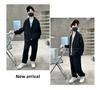 Suit for Formal Long Jacket and for School Entrance DYH014 Black [TYYRBMG] Boys, Suit, Setup, Sleeve, 2-Piece Set, Pants, Ceremonies, Recitals,