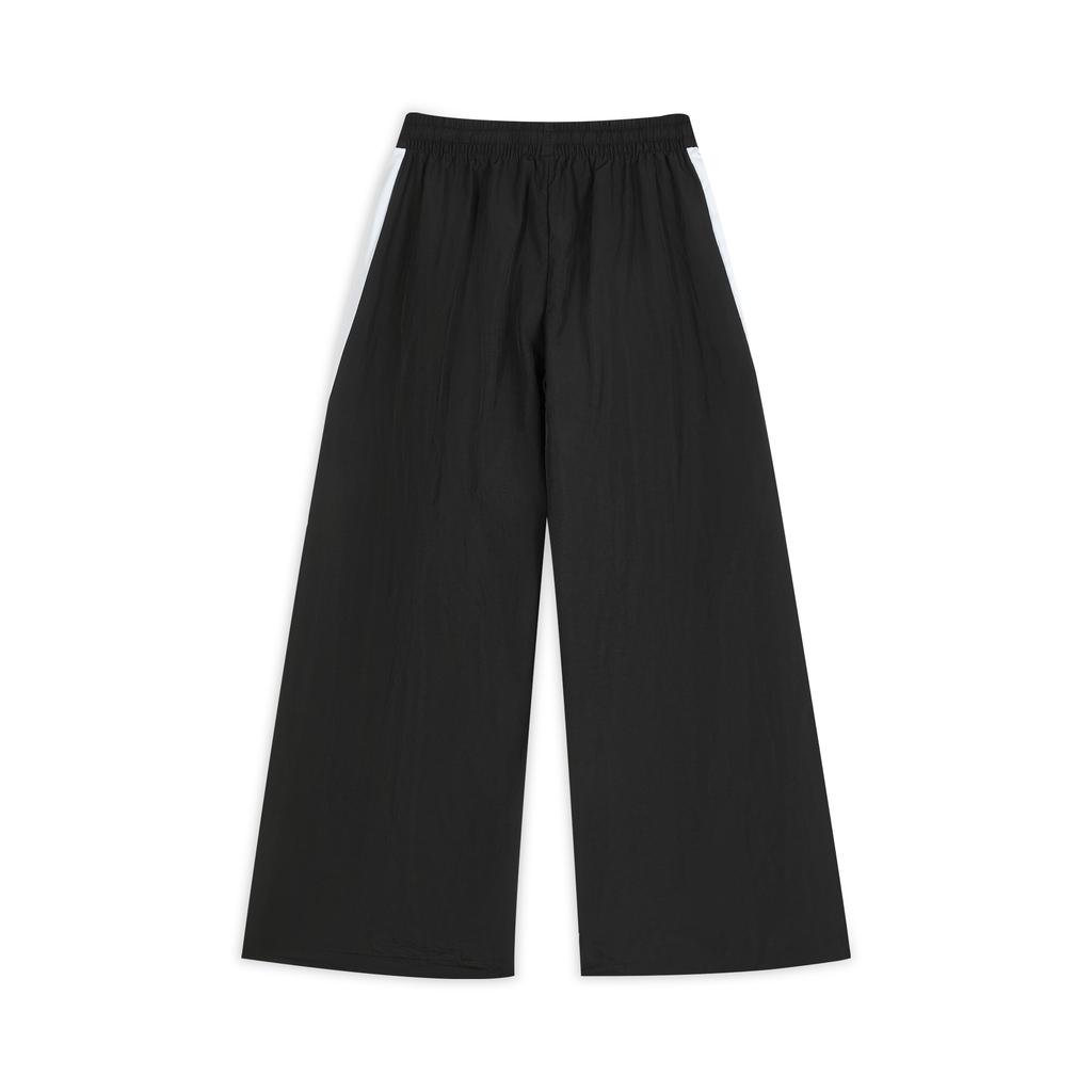 Puma Sports Woven Breathable Mid-Rise Casual Pants Women Bottoms 634780-01