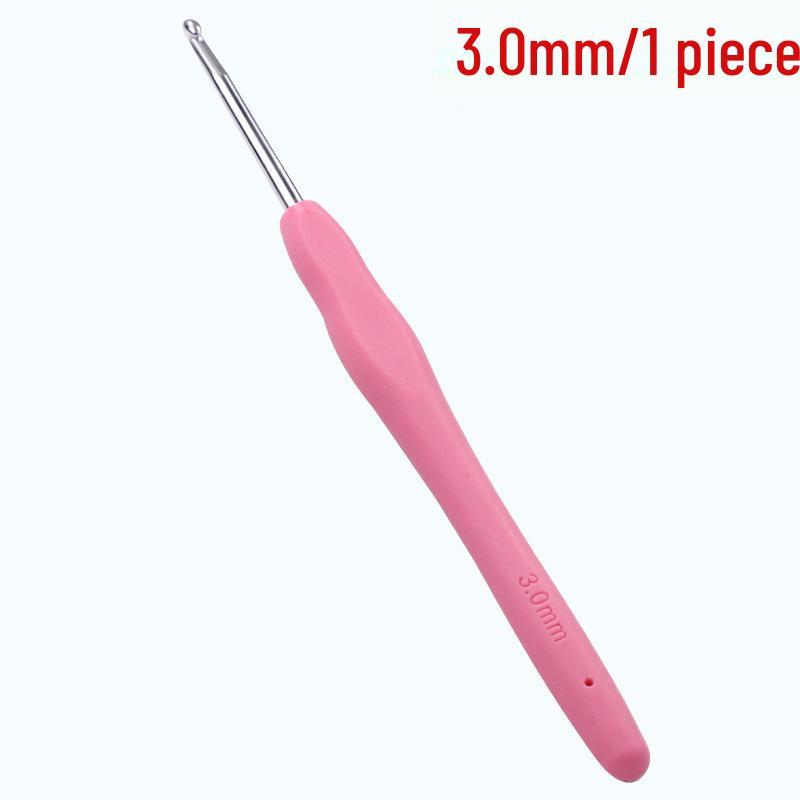 Soft Grip Crochet Hook Set: Handmade Yarn Dolls, Stainless Steel Needles & Knitting Materials