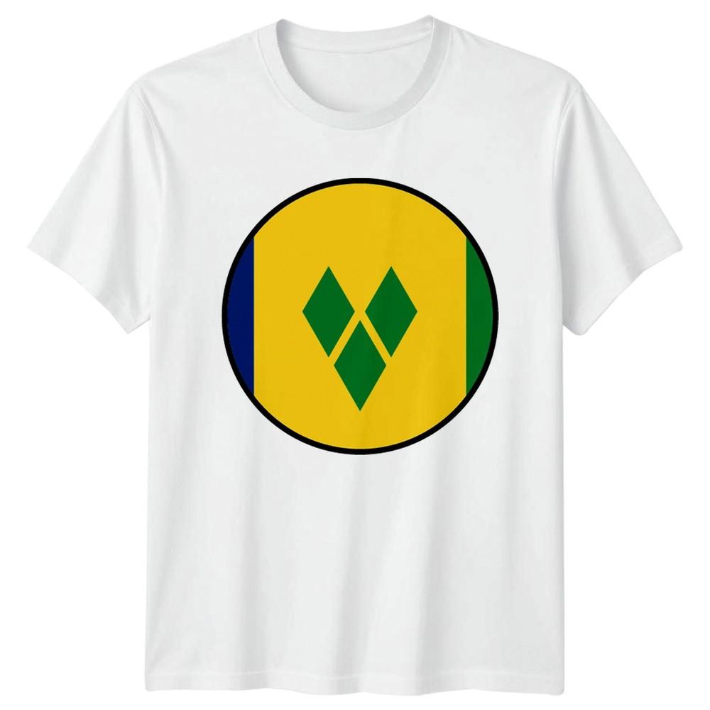 St. Vincent Insel Nationalflagge T-Shirt Karibik Geschenk Für Ihn Und Sie