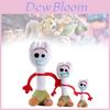 Adoráveis Pelúcias Woody e Forky de Toy Story 4 com Tecido de Pelúcia Curta Ultramacio