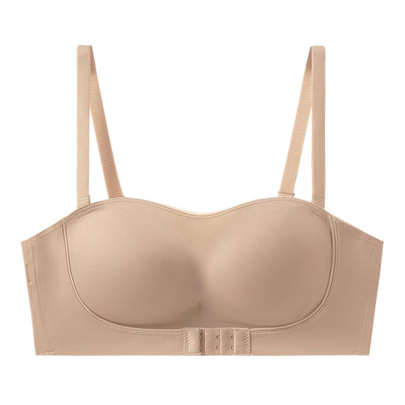 Special for suspender skirts, invisible seamless tube top, strapless underwear for women, non-slip gathering, chest wrapping and anti-light front 32/70AB