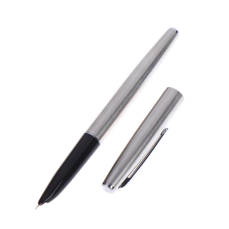 Penna Stilografica 911 in Acciaio Pennino Extra Fine da 0,38 mm per Scrittura Fluida Professionale in Ambienti di Lavoro