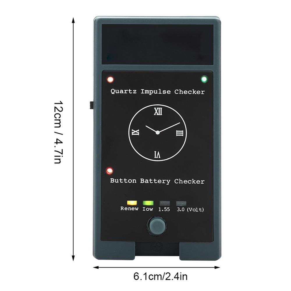 Testeur de montre portable durable Testeur de batterie précis professionnel Outil de réparation de montre pratique et compact Horlogerie