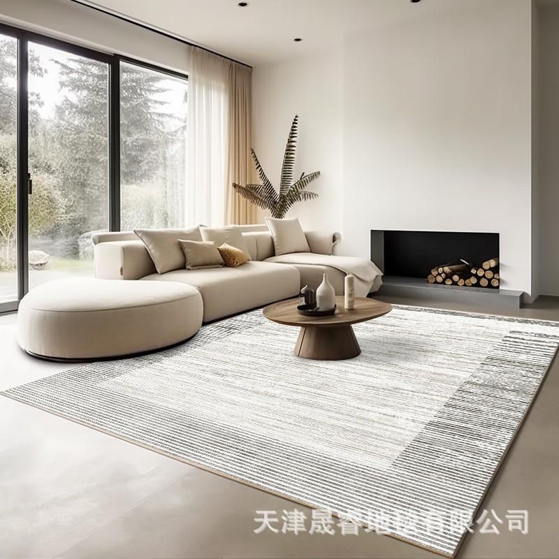 Soft Crystal Velvet Area Rug Living Room Sofa Coffee Table Bedroom Study Modern Geometric Washable