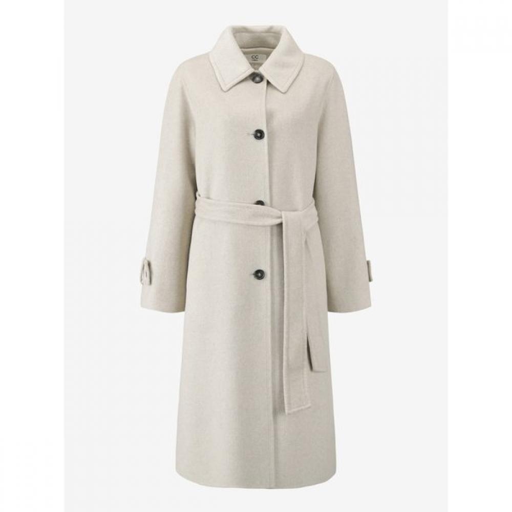 Belted Long Coat Cc Collect C254msg179