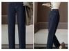 Damen Dunkelblaue High-Waist Straight Leg Jeans - Herbstkollektion 2025 (Stil 8833)