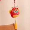 2024 Chinese New Year Dragon Plush Toy with Lanyard Tassel Dragon Mascot Doll Pendant Hanging Ornament Chinese Lunar New Year Gift