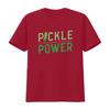 Heren Pickle Powers Groente Energiebron Gezond Leven T-shirt Zwart 4XL vintage Gewassen Zacht homme Stijlvol Unisex