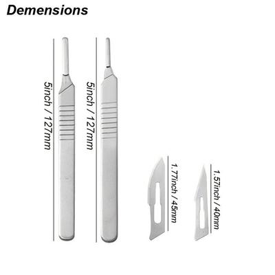 Rękojeść noża rzeźbiarskiego ze stali węglowej, ostrza numer 11 23, chirurgiczne, medyczne, do ćwiczeń, do cięcia, rzeźbienia, narzędzie do naprawy