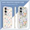 Brilliant Floral Phone Case For VIVO V50 V40 V30 V29 V29E V27 V27E V23 V23E V21 V20 Y20 Y12 Y21 Y22 Pro Silicone Cover