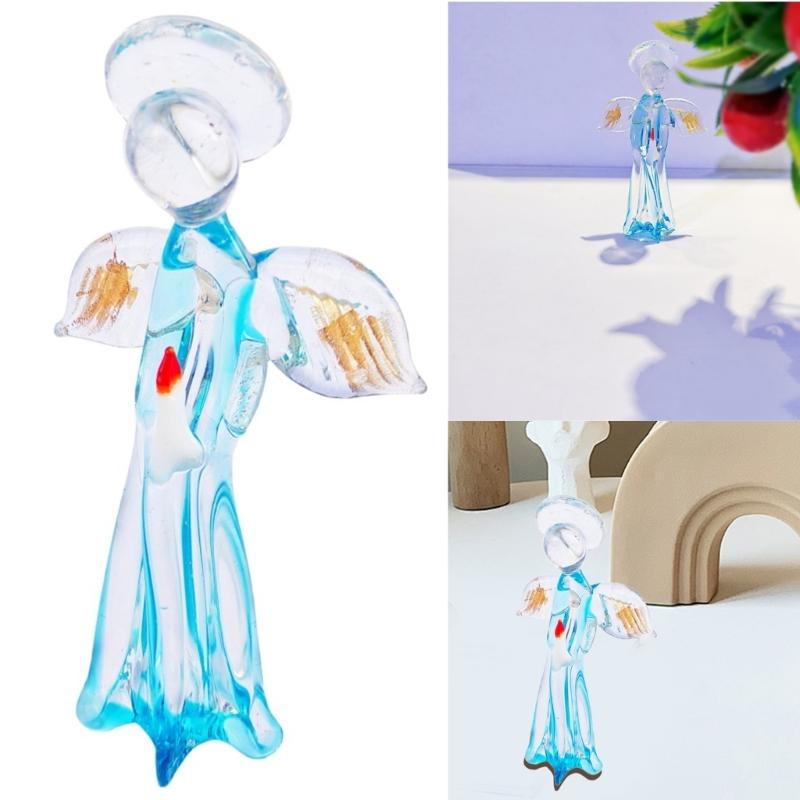 Angeled Crystals Ornament Home Decoration Suncatchers FengShui Home Decoration Accessories for Living Room