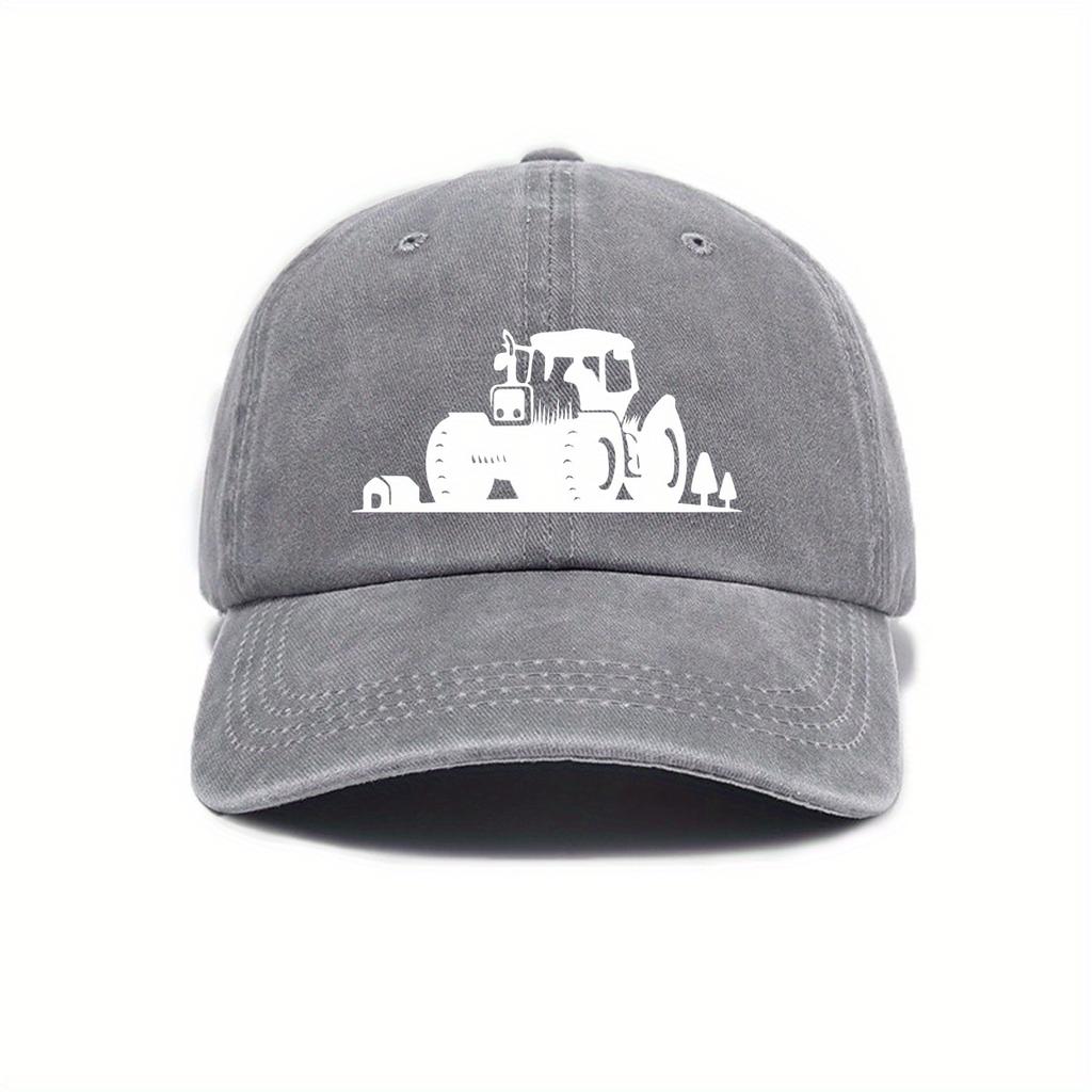 Retro Washed Baseball Cap Adjustable Sun Protection Fashionable Outdoor Activity Dad Hat