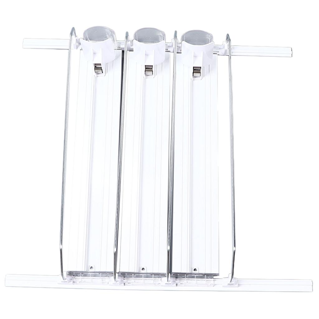 Organizzatore Bevande da 38 cm per Frigorifero Spingitore Automatico Scorrevoli Dispenser Soda da 12oz 16oz 20oz per Frigorifero