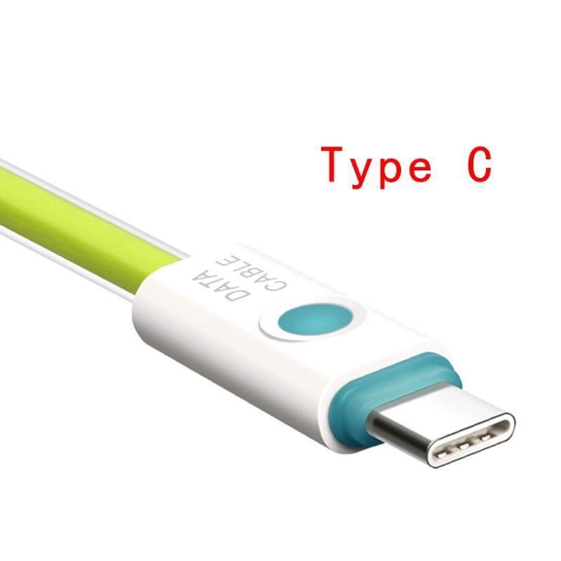 Premium Quality Usb 3.1 Type C Usb-c Led Light Data Sync Fast Charging Cable For Android Phones