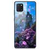 For Coque Samsung Note 10 Lite Case Tempered Glass Planet Space Cover for Samsung Galaxy Note10 Lite Case S10 Lite Glass Case