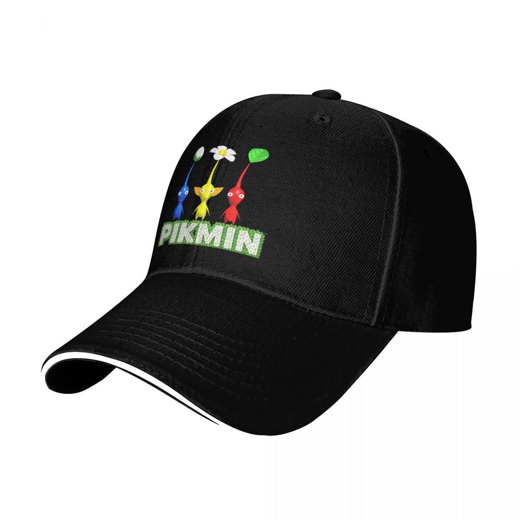 Baseball Caps Pikmin 4 Game Cute Characters Graphic Unisex Sport Summer Hats