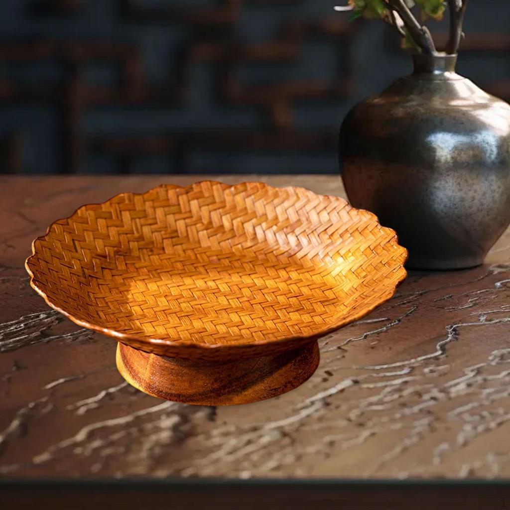 Kom op voet Fruitschaal Aanrecht Decoratieve Dessert Taart Serveerhouder voor Evenementen Woondecoratie