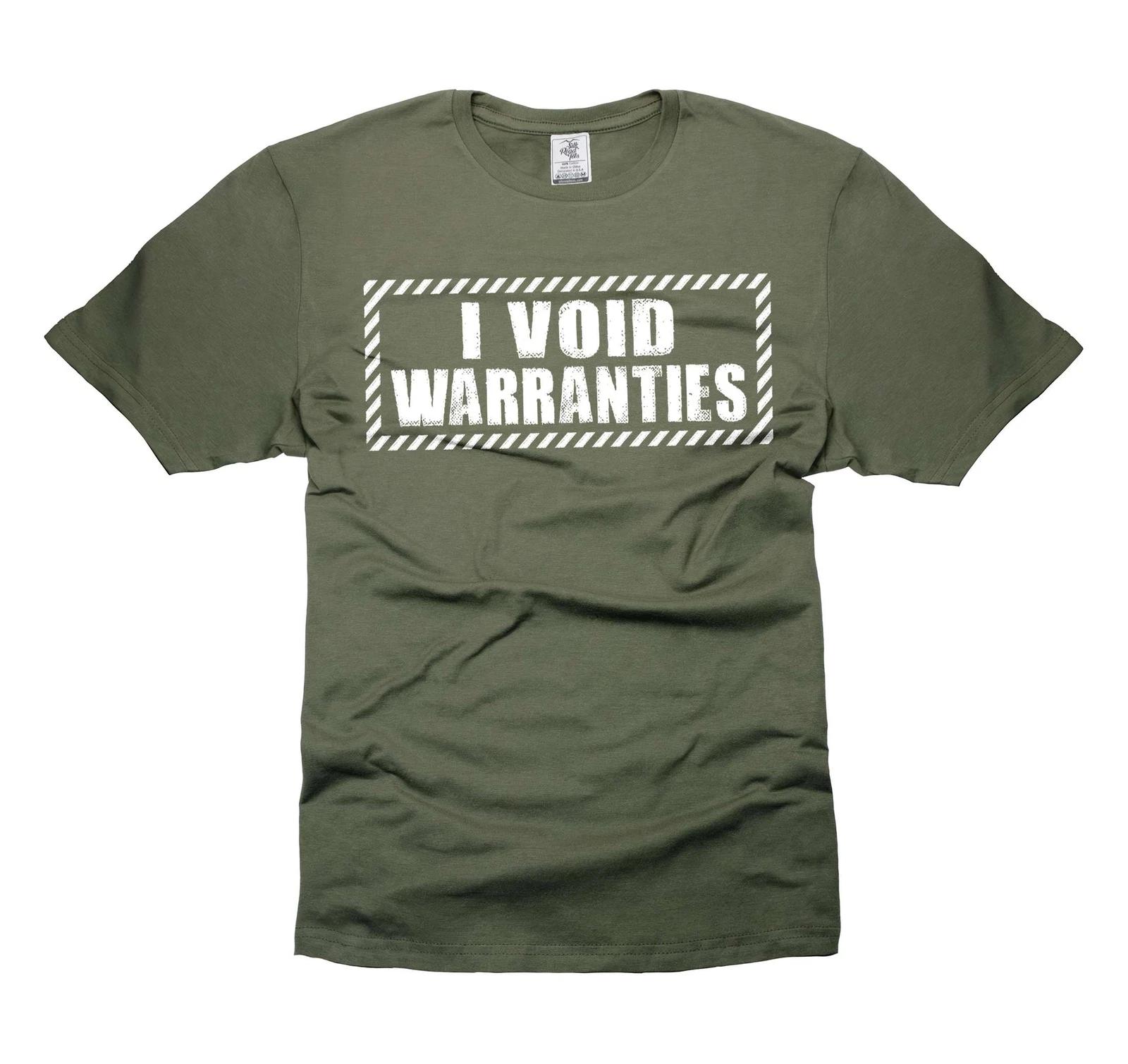 Funny Car Guy Shirt, I Void Warranties T-Shirt, men gifts father s day gifts 2XL
