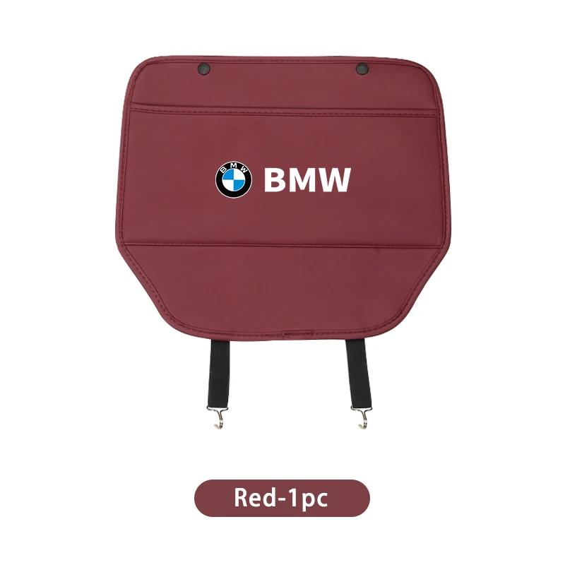 2025 Hot Car Seat Back Protection Anti-Kick Pad Rear Seat Organizer Storage Bag For BMW M3 M4 X1 X3 X5 X7 E39 E46 E60 E90 F10 F2