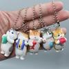 Cat Keychain Action Figure Cartoon Model Toy Decoration Children Gifts Ornament