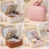 Beauty Pouch Cosmetic Makeup Portable Large Capacity Square Travel Organizer Storage