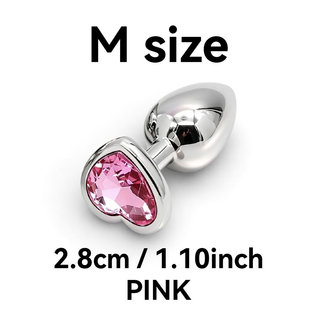 Analplug aus Metall, Schmuckbasis, Anfänger bis Experte, 5 Größen, Buttplug, Spielzeug für Erwachsene, Schwanz, Dildos für Frauen/Männer, Sexspielzeug für Paare, Spiel für Erwachsene