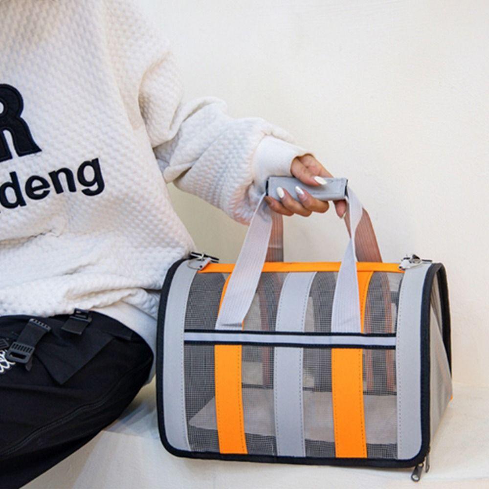 Oxford Cloth Travel Puppy Handbag Comfortable Pet Travel Bag for Cats Puppy